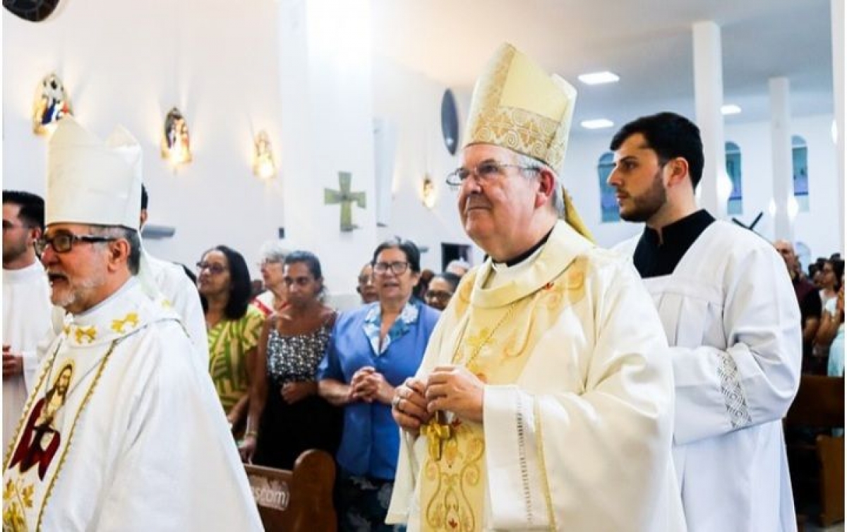 Cardeal Dom Sérgio da Rocha ordena bispo Mons. Gilvan Pereira Rodrigues — imagem 2